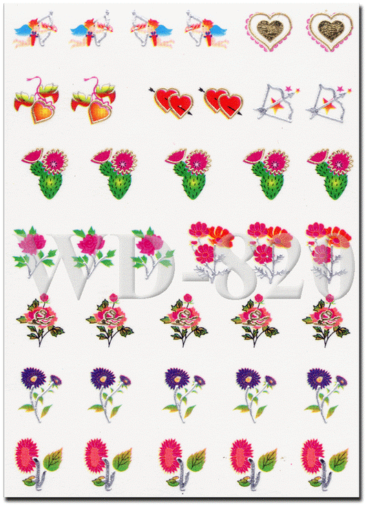 WATER DECAL 820